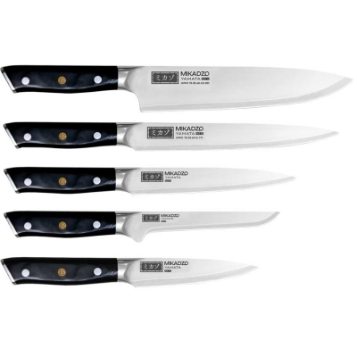 Mikadzo Mikadzo 4992006 Набор ножей YAMATA (5 ножей) + ПОДСТАВКА Ножи